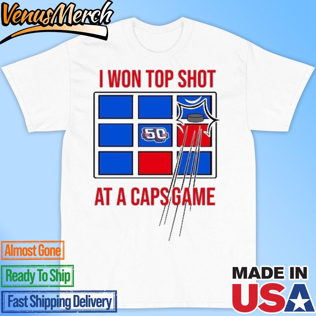 Official I Won Top Shot At A Caps Game Shirt