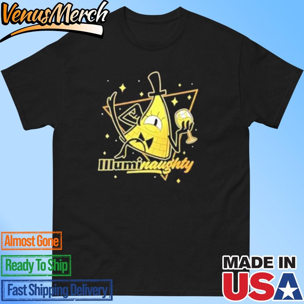 Official Illuminati Illuminaughty Triangle Cartoon T-Shirt