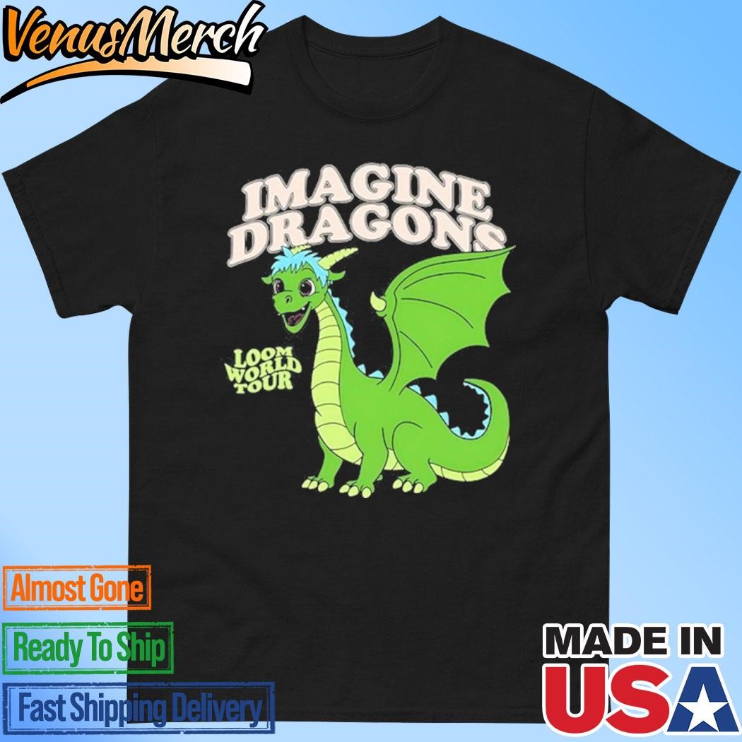 Official Imagine Dragons Loom World Tour 2024 T-Shirt