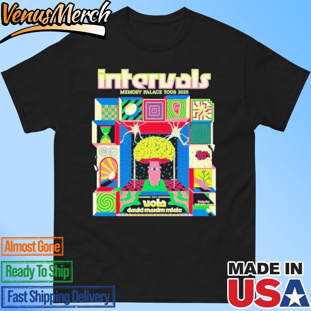 Official Intervals With Vola David Maximum Micic Memory Palace Tour 2025 Shirt