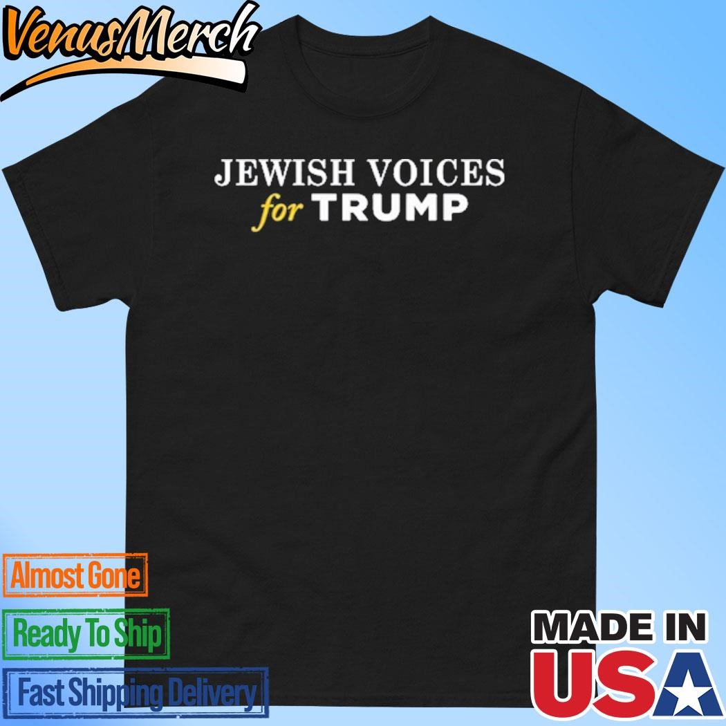 Official Jewish Voices For Trump Shirt