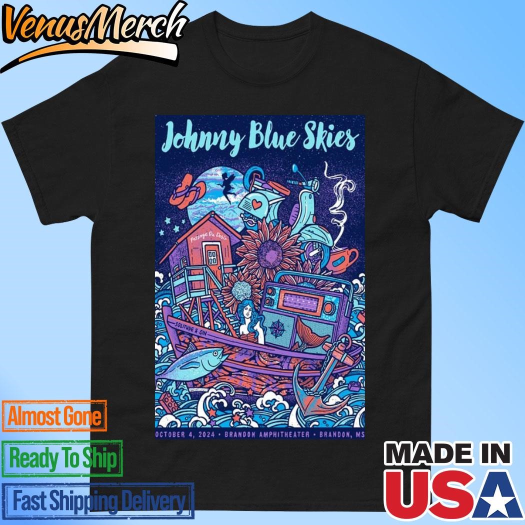 Official Johnny Blue Skies Oct 04 2024 on, MS Event Poster Shirt