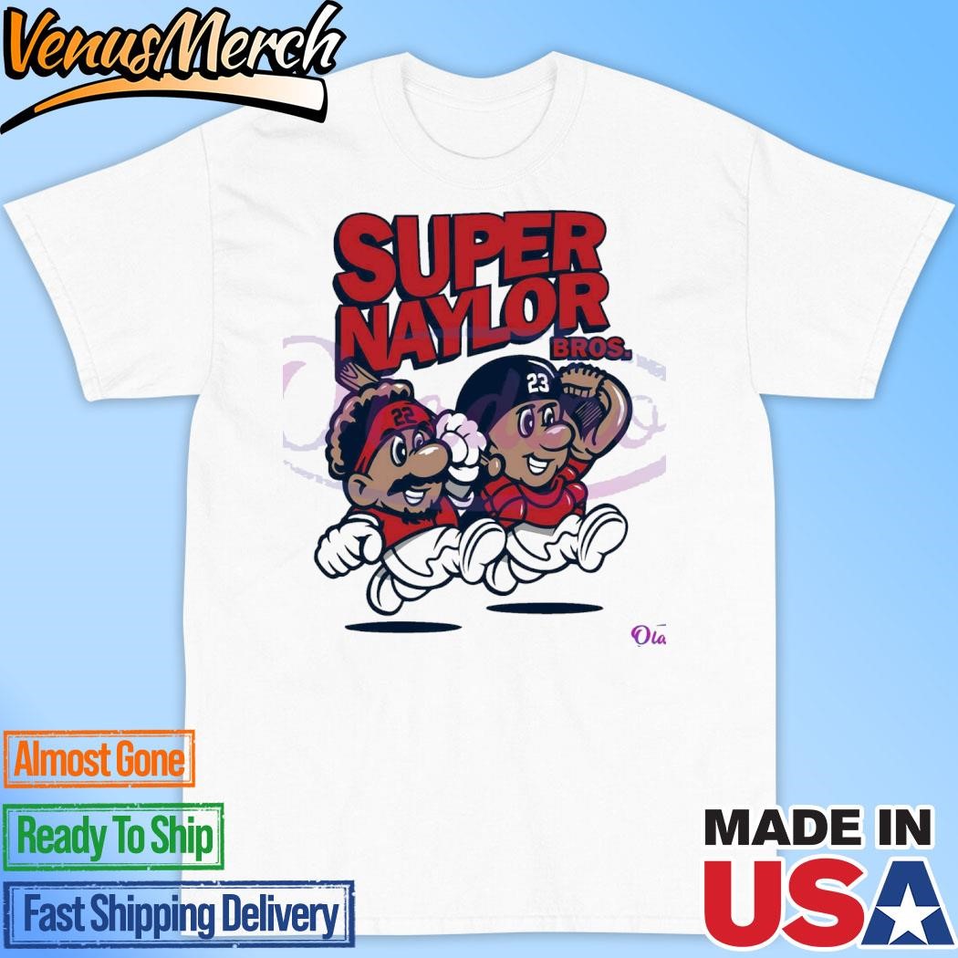 Official Josh And Bo Naylor Super Naylor Brothers Cleveland Guardians Shirt