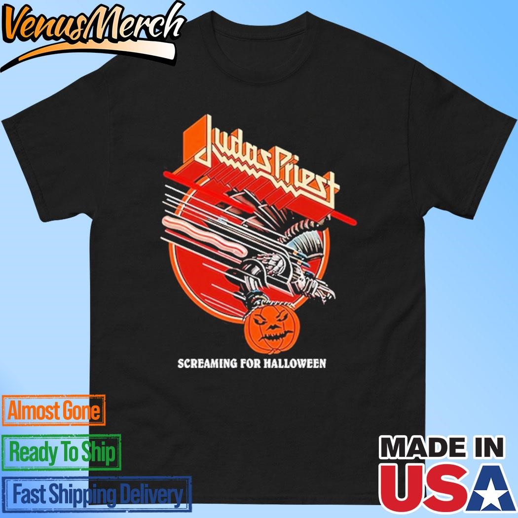 Official Judas Priest Screaming For Halloween 2024 T-Shirt