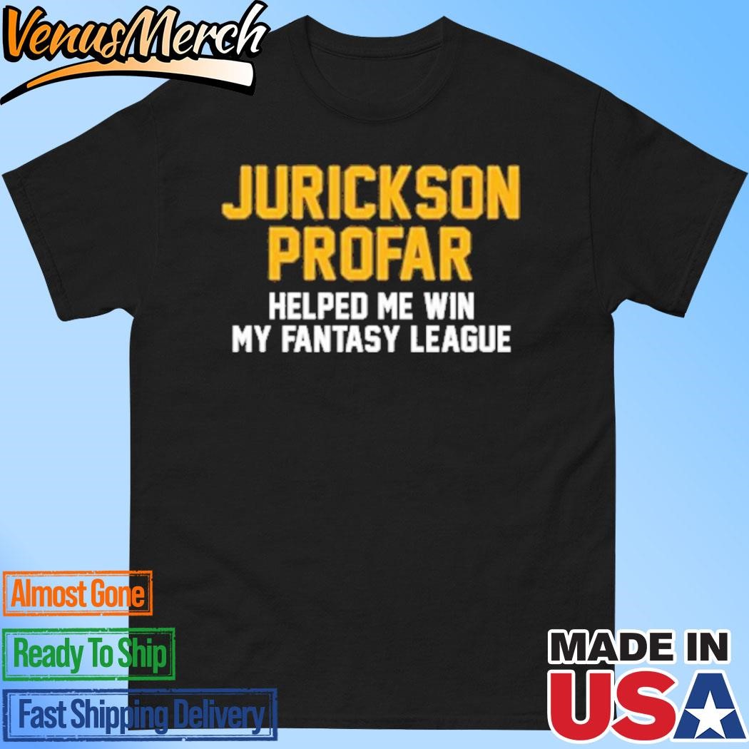 Official Jurickson Profar Helped Me Win My Fantasy League Shirt