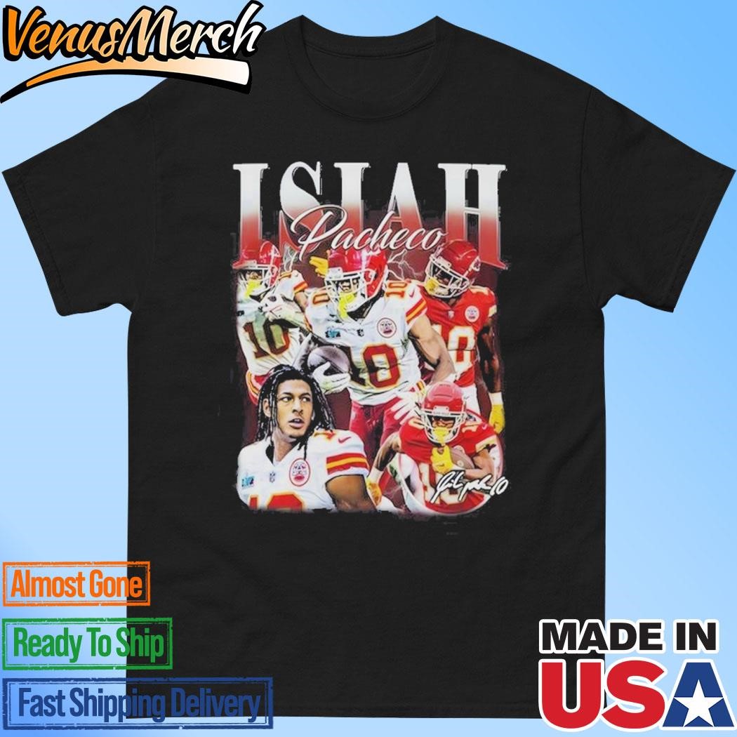 Official Kansas City Chiefs Isiah Pacheco The Rising Star 2024 T-Shirt