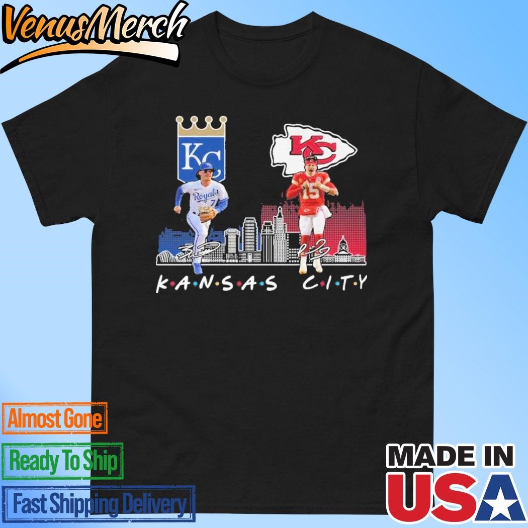 Official Kansas City Royals Baseball Kansas City Chiefs Football The Friends The Proud T-Shirt