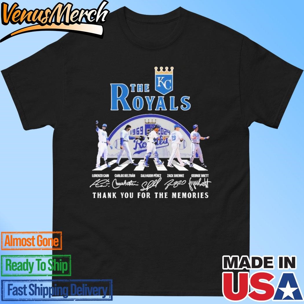 Official Kansas City Royals The Royals Baseball Legends In 2024 T-Shirt