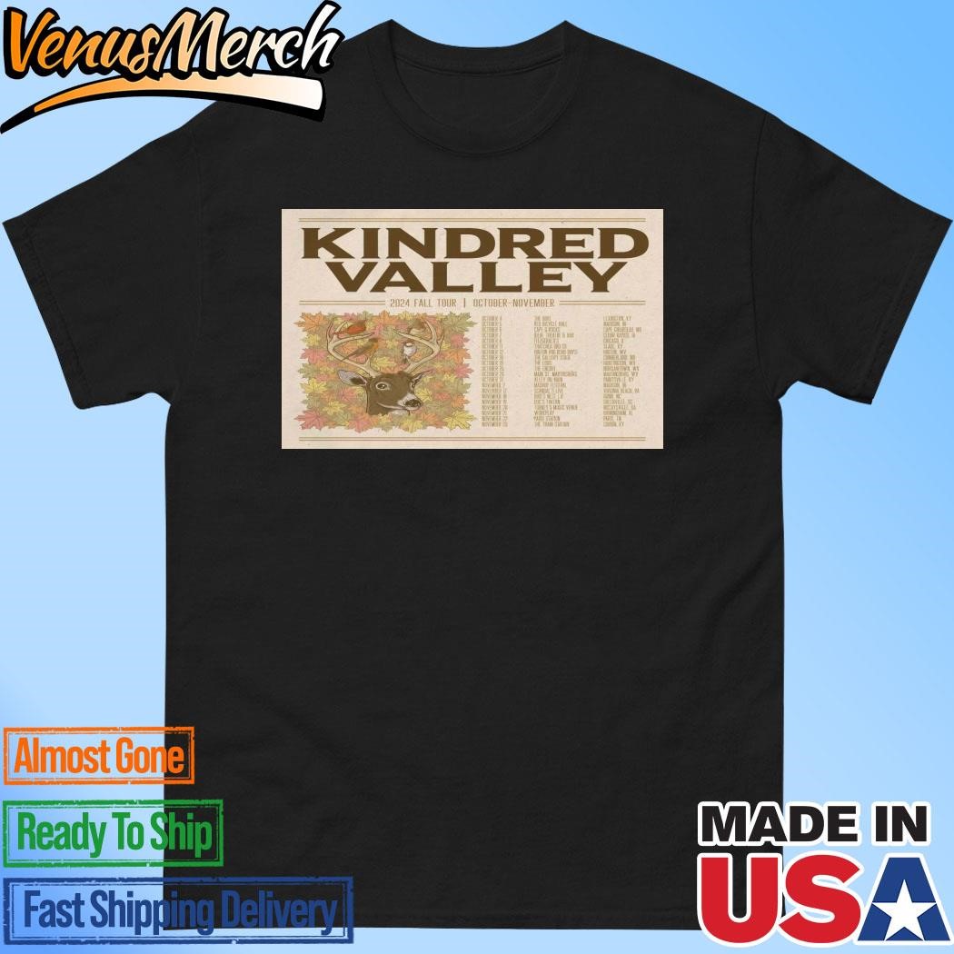 Official Kindred Valley 2024 Fall Tour Poster Shirt