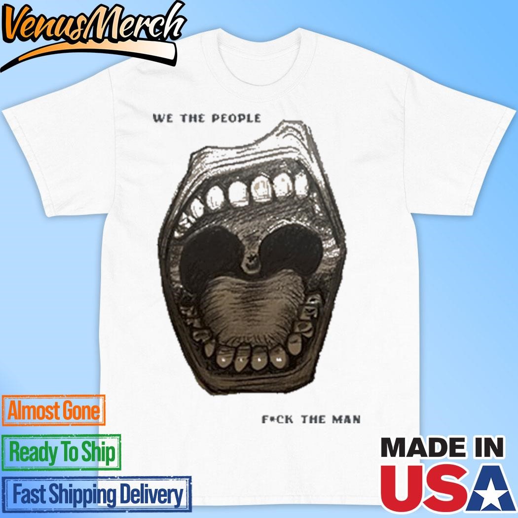 Official Langhorne Slim We The People Mouth Shirt