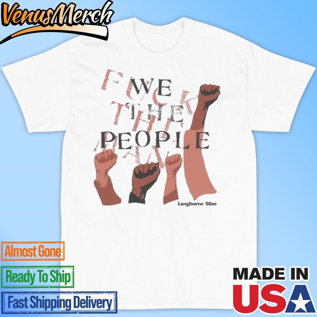 Official Langhorne Slim We The People New Album Shirt