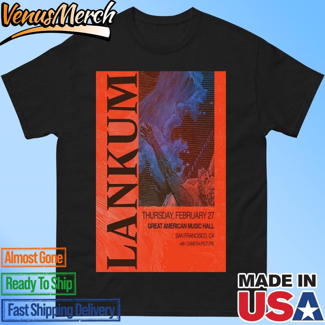 Official Lankum Great American Music Hall San Francisco, CA Feb 27 2025 Tour Poster Shirt