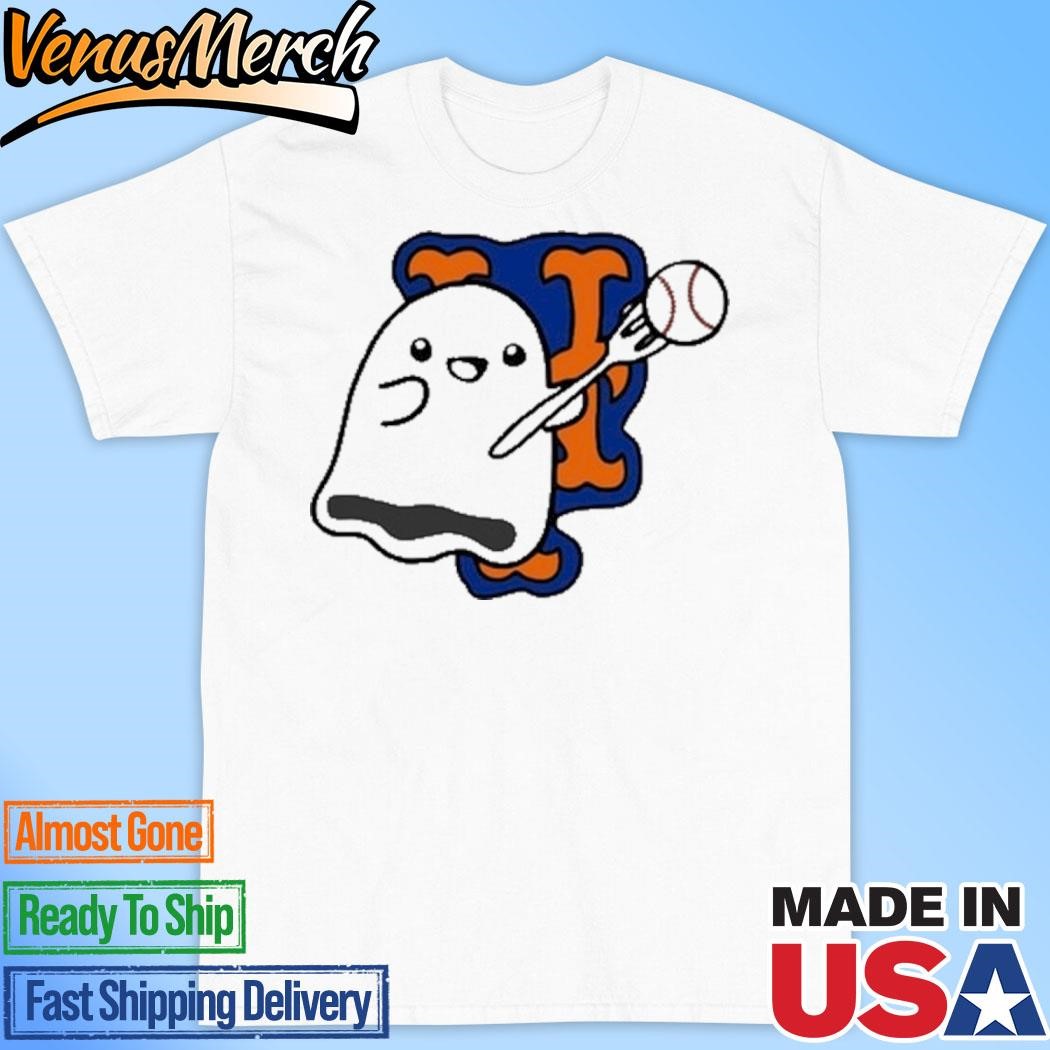 Official Lets Go New York Mets Baby Ghost Halloween 2024 Shirt