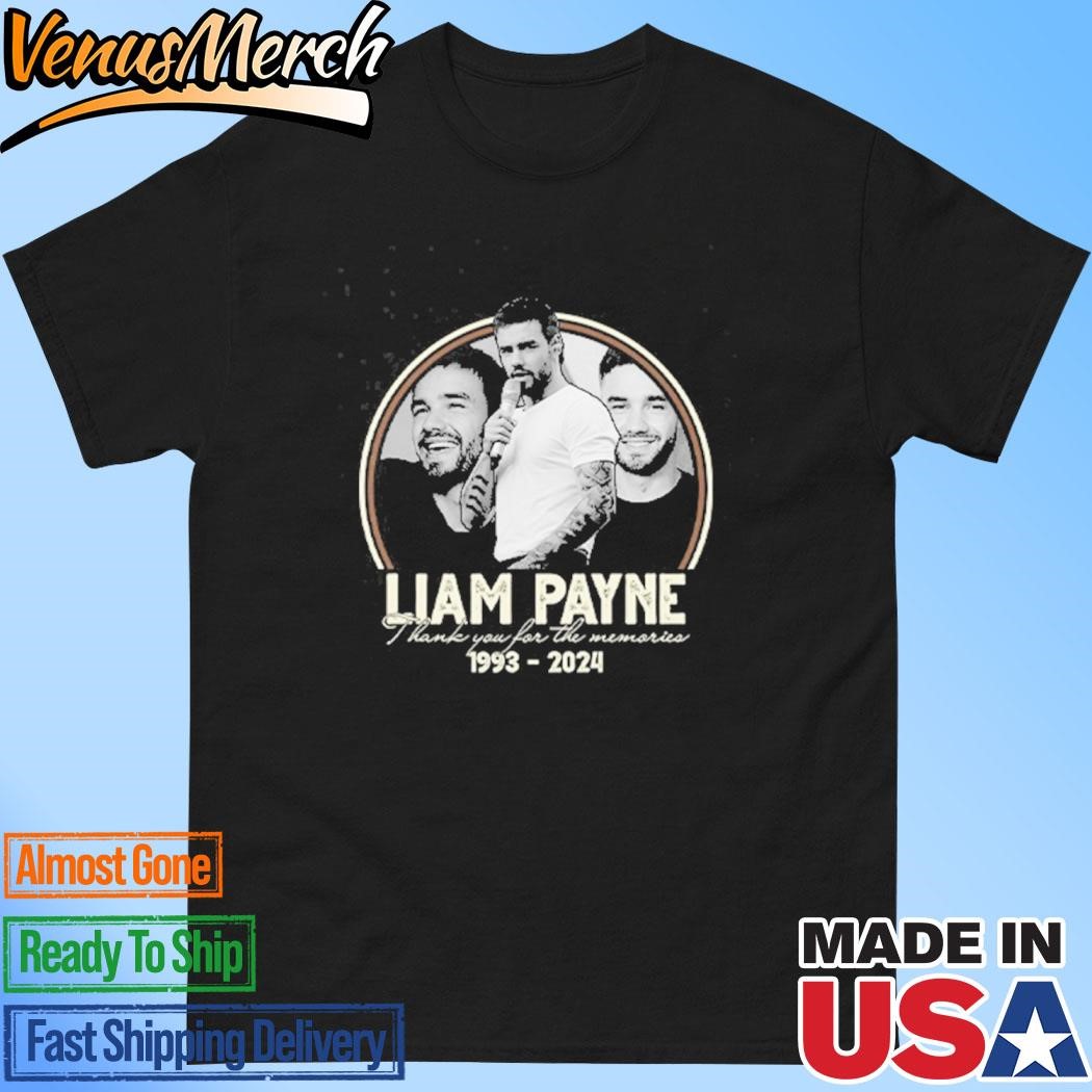 Official Liam Payne 1993 2024 Thank You For The Memories Shirt