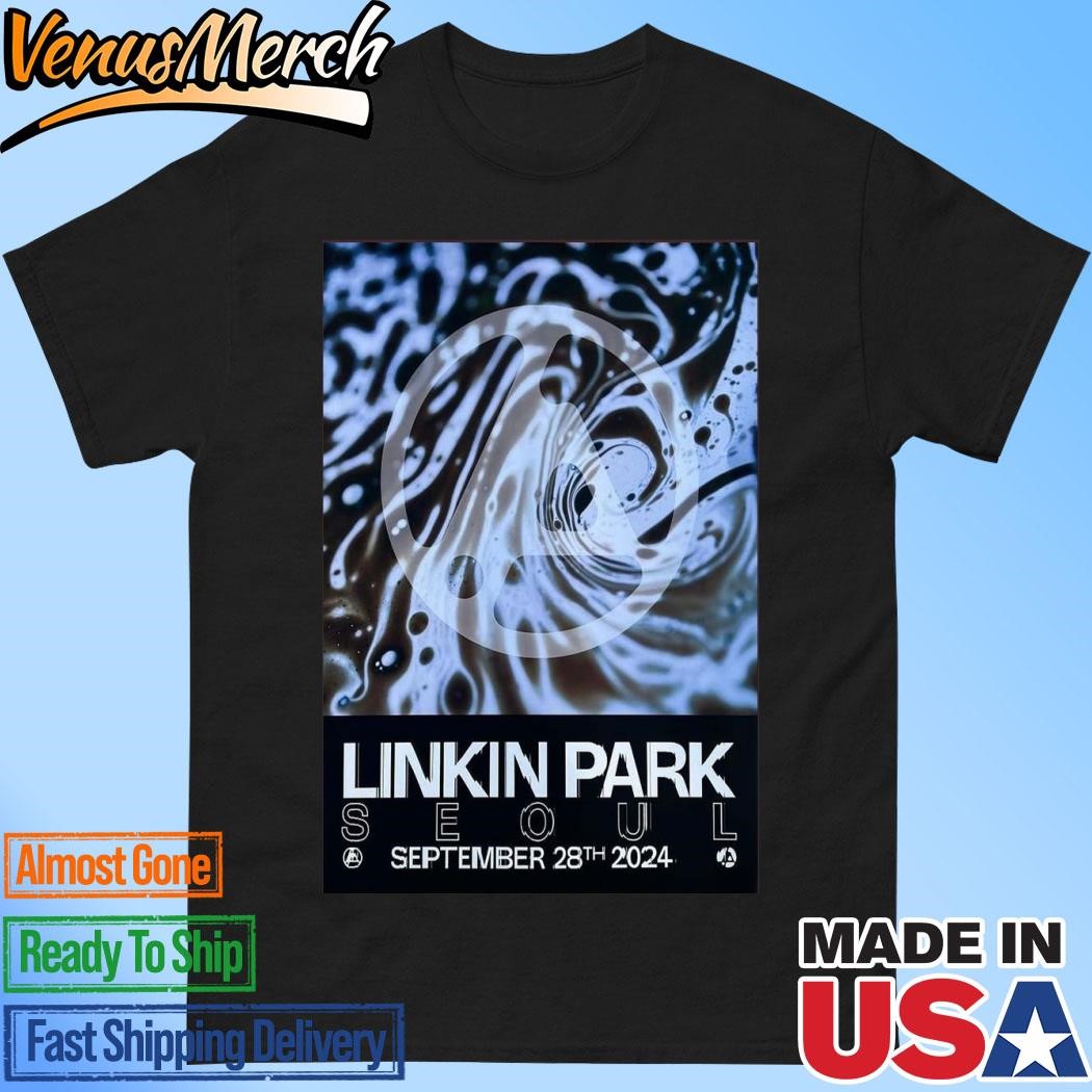 Official Linkin Park Seoul From Zero World Tour 2024 Poster In South Korea At Inspire Arena On September 28th 2024 Poster Shirt