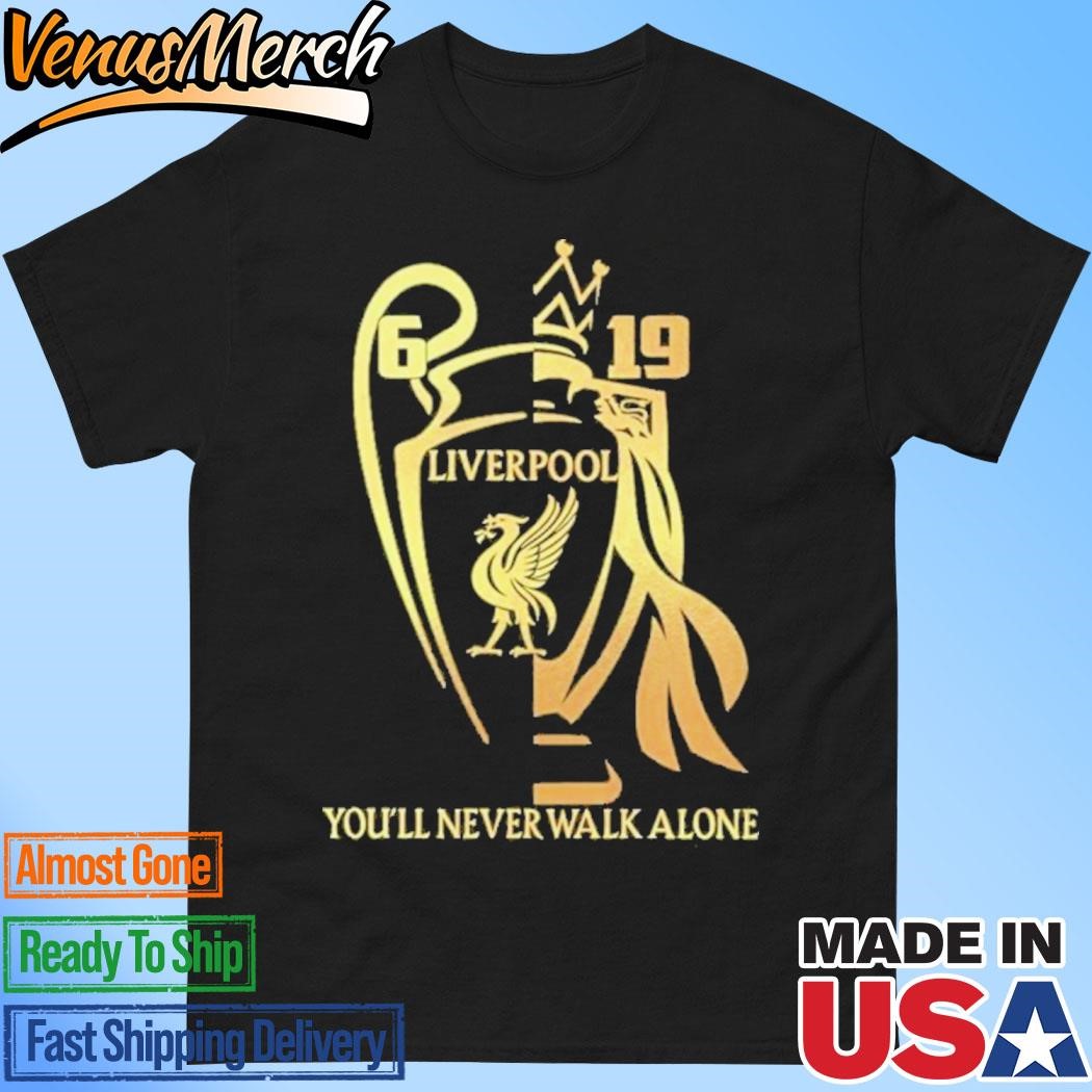 Official Liverpool You Will Never Walk Alone T-Shirt