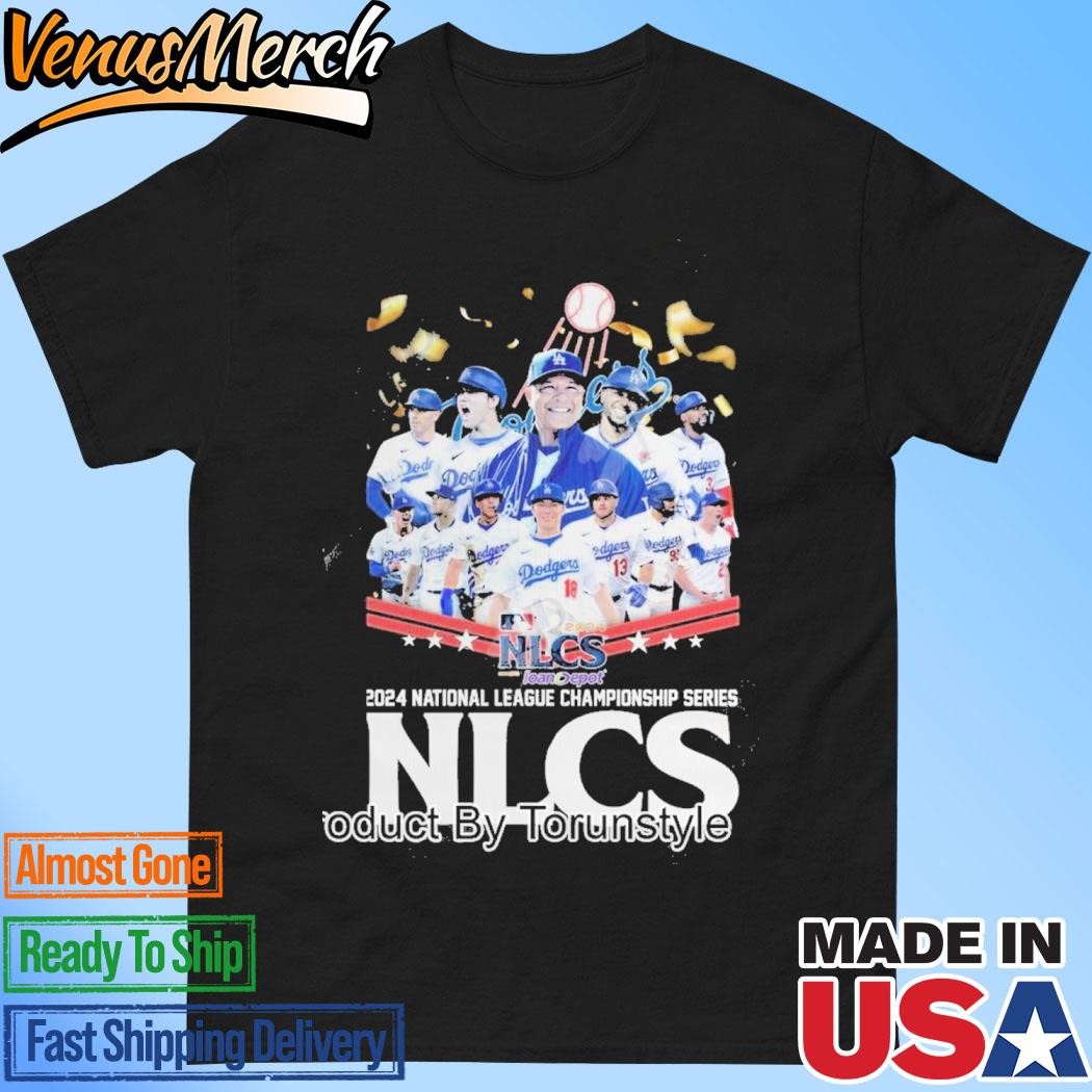 Official Los Angeles Dodgers 2024 NLCS Champions T-Shirt