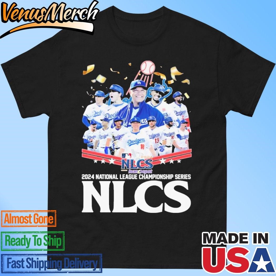 Official Los Angeles Dodgers NLCS 2024 National League Championship Series T-Shirt