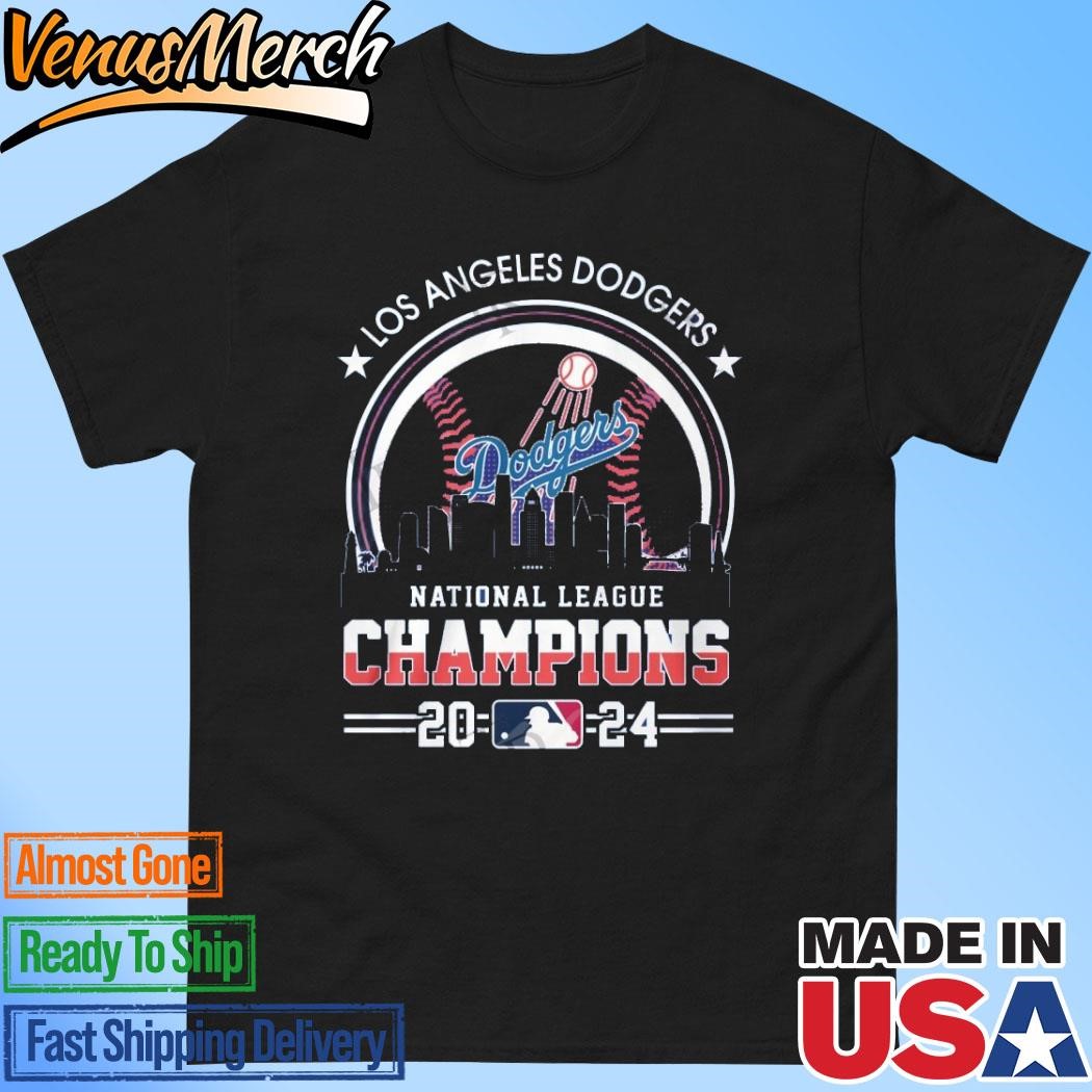 Official Los Angeles Dodgers NLCS Champions 2024 T-Shirt