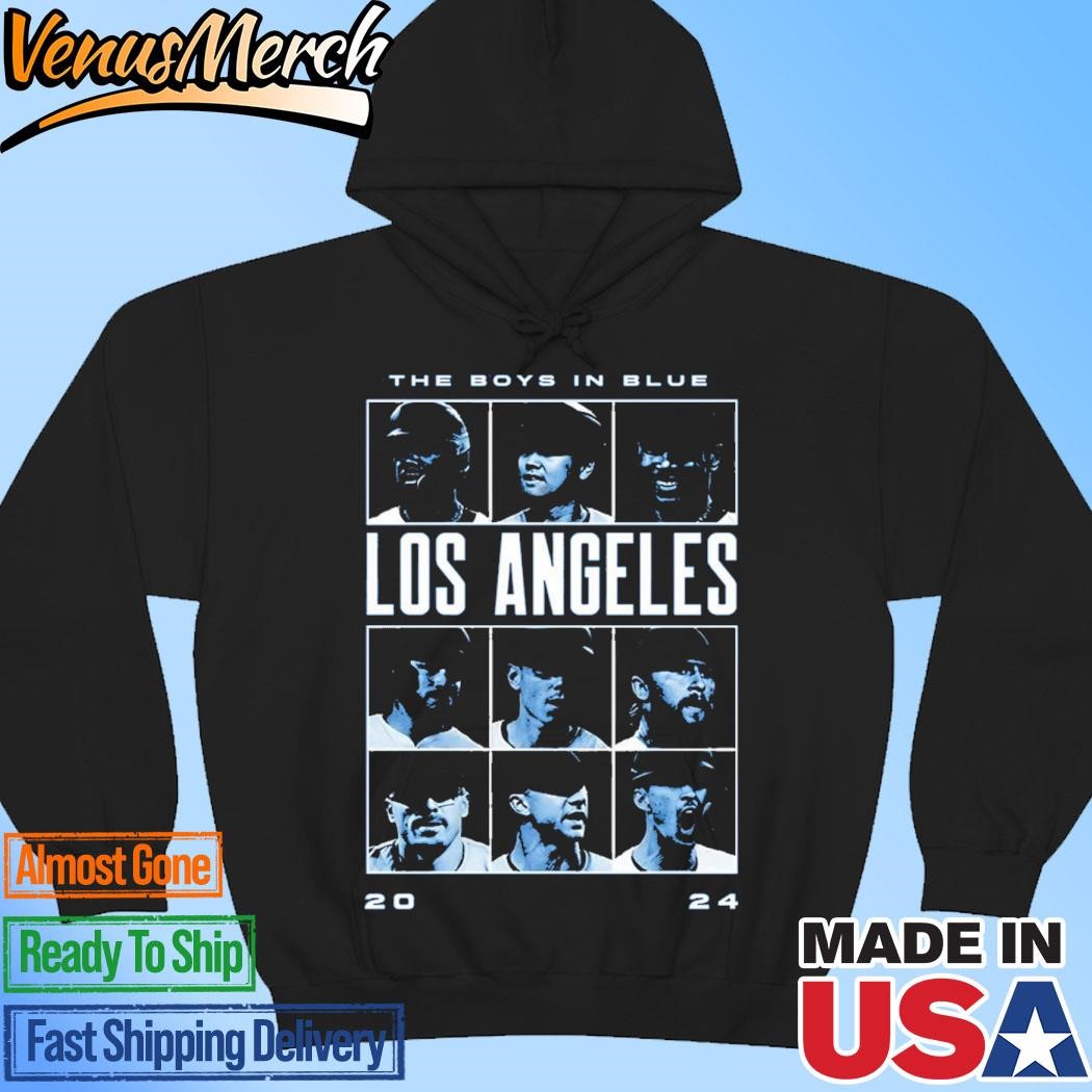 Official Los Angeles Dodgers The Boys In Blue 2024 Hoodie