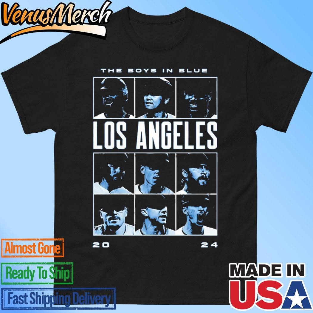 Official Los Angeles Dodgers The Boys In Blue 2024 Shirt