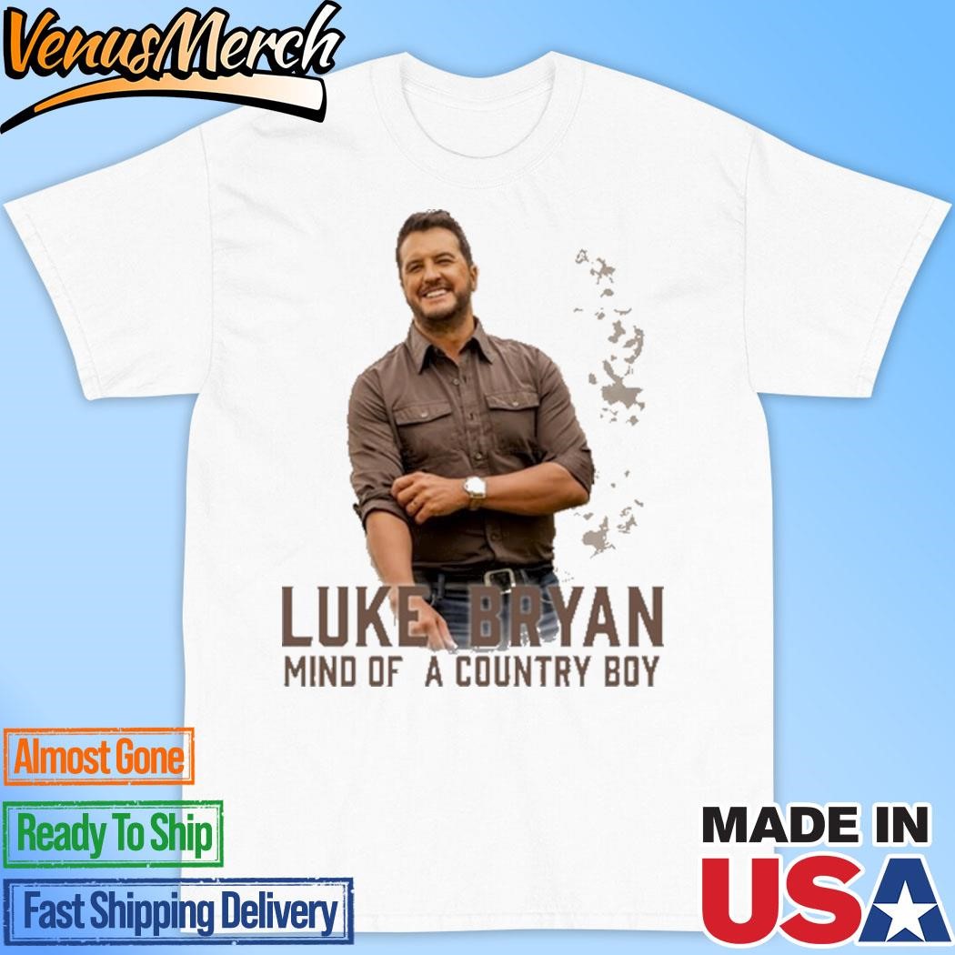 Official Luke Bryan Mind Of A Country Boy T-Shirt