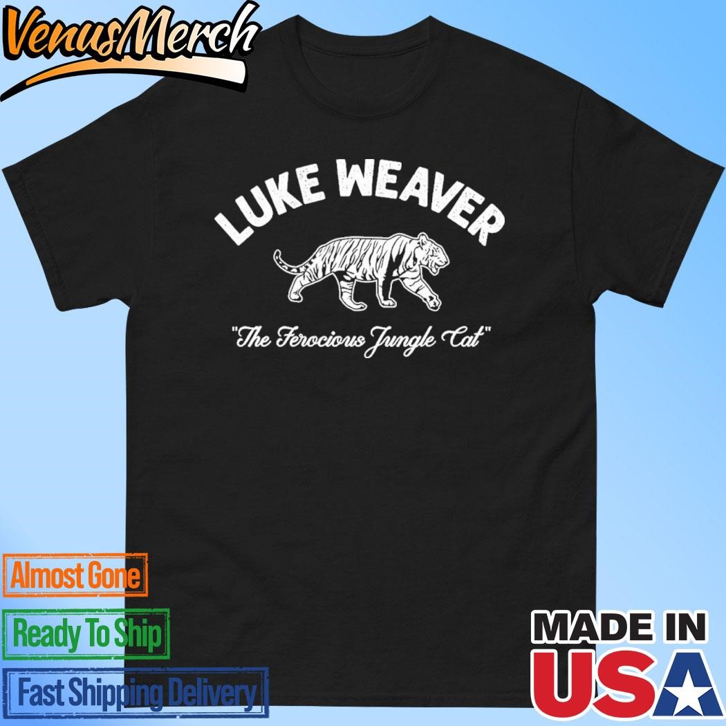 Official Luke Weaver Ferocious Jungle Cat Shirt