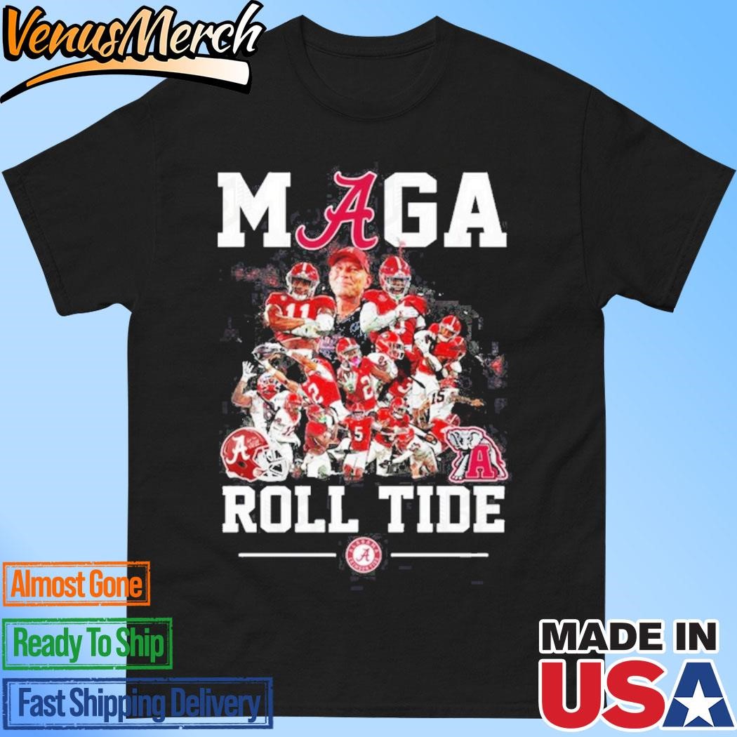 Official Maga Roll Tide – Alabama Crimson Tide Unisex T-Shirt