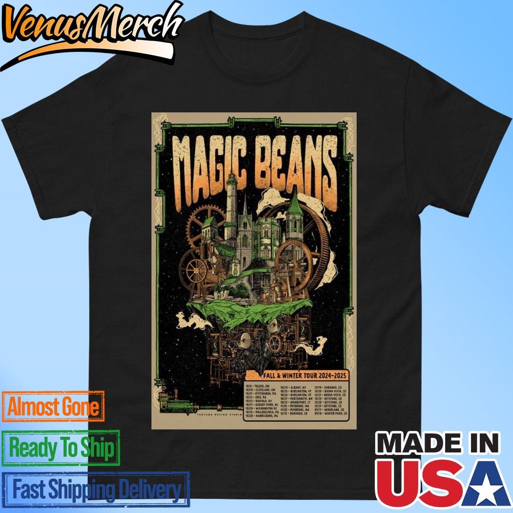 Official Magic Beans Fall Winter Tour 2024-2025 Poster Shirt