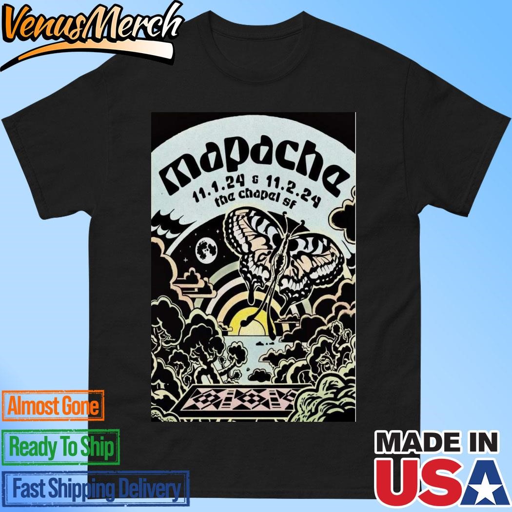 Official Mapache Show At The Chapel On Nov 1-2 2024 Poster Shirt