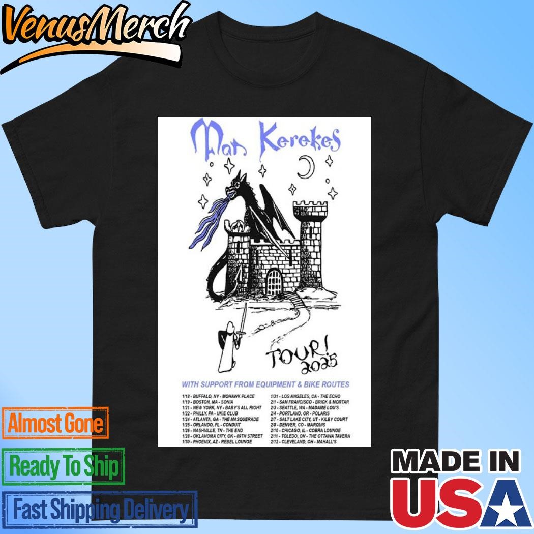 Official Mat Kerekes Fall Tour America 2025 Poster Shirt