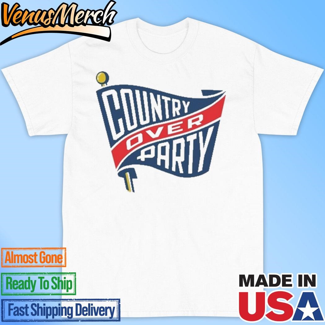 Official Matthew Dowd Country Over Party Shirt