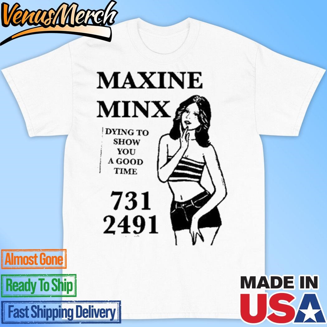 Official Maxine Minx London Phone box Tart Card T-Shirt