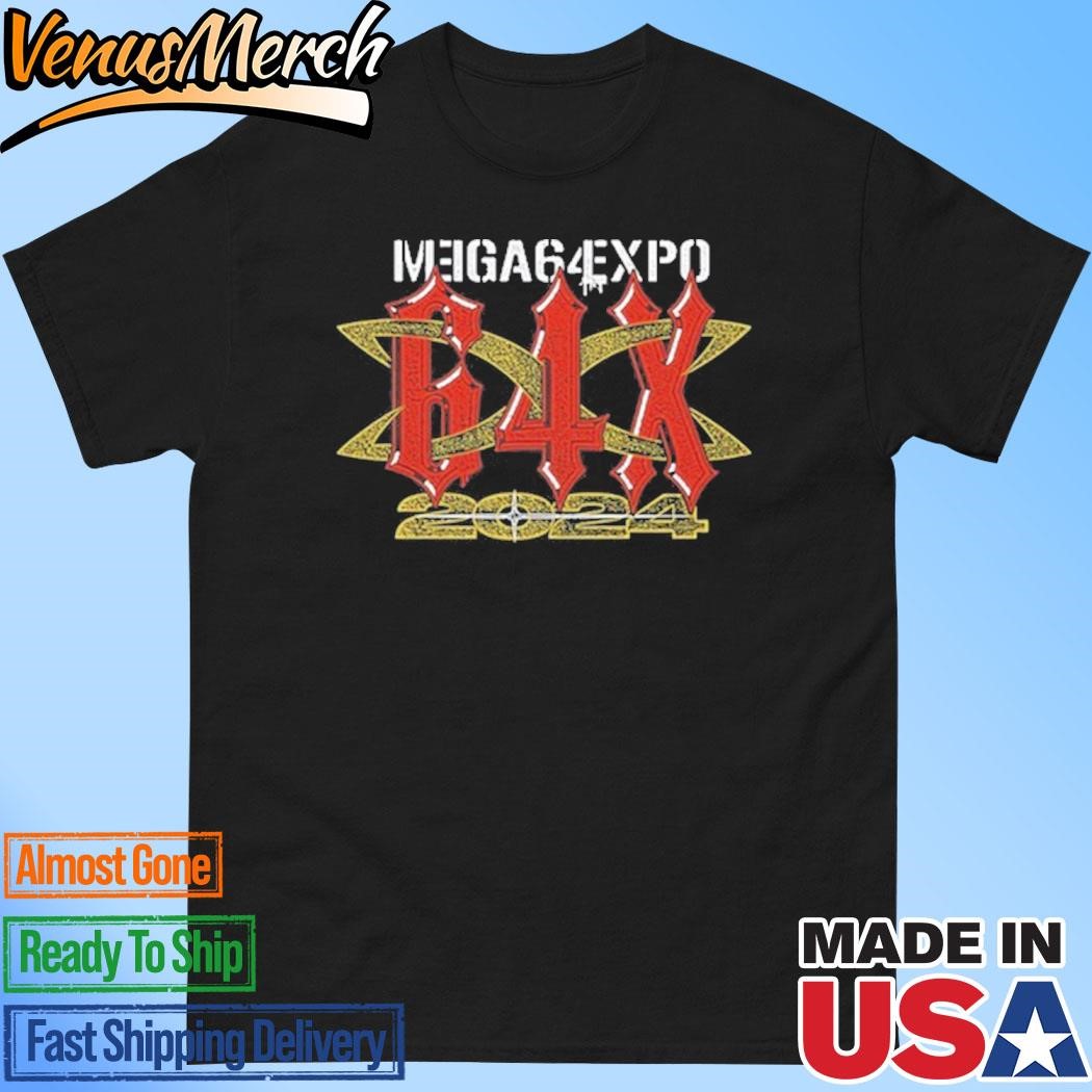 Official Mega 64 EXPO 2024 T-shirt