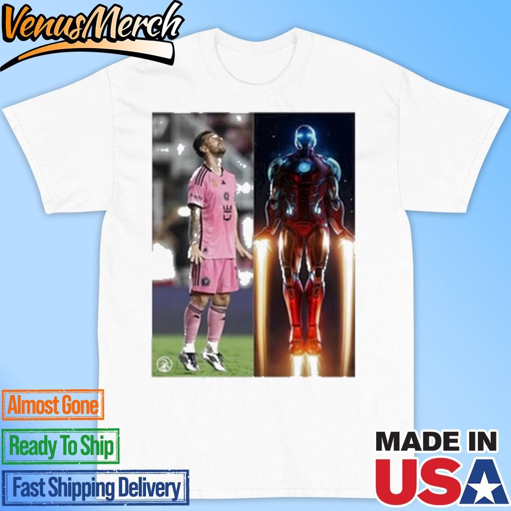 Official Messi Pose Star Iron Man Shirt