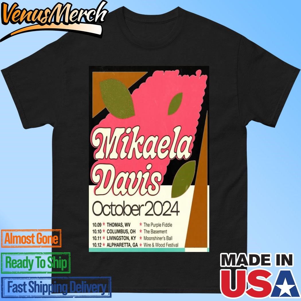 Official Mikaela Davis Oct 2024 Poster Shirt