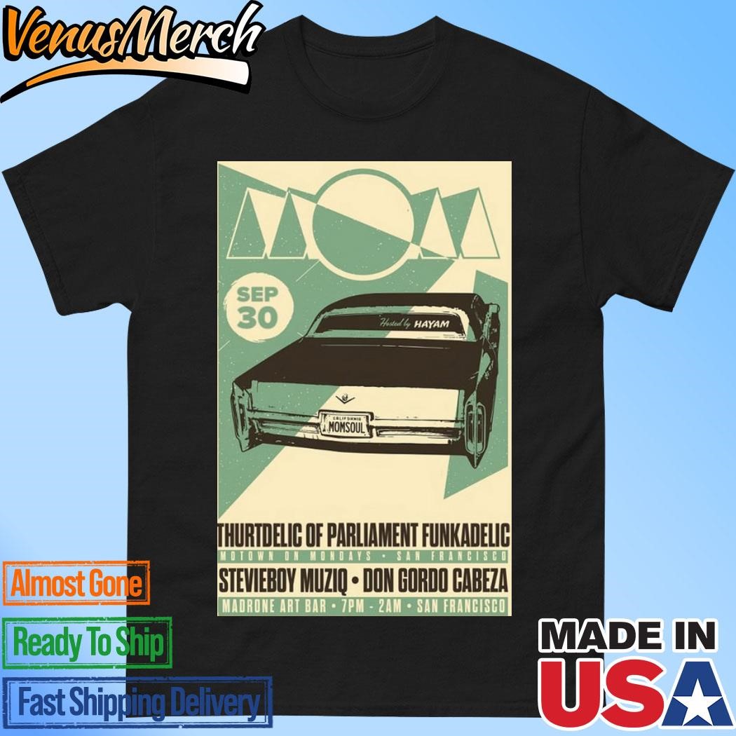 Official Momsoul Stevieboy Muziq Sept 30 2024 Poster Don Gordo Cabeza Shirt