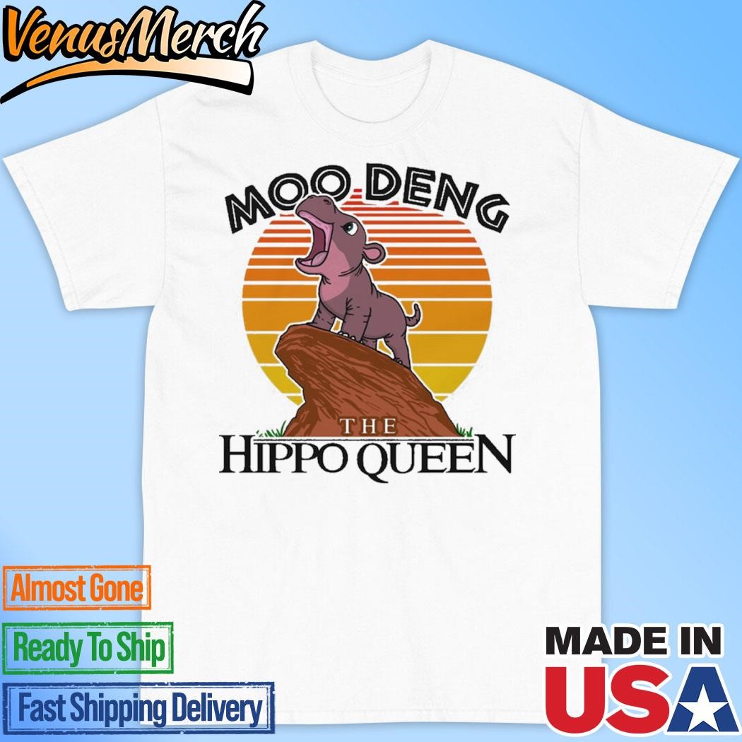 Official Moo Deng The Hippo Queen Shirt