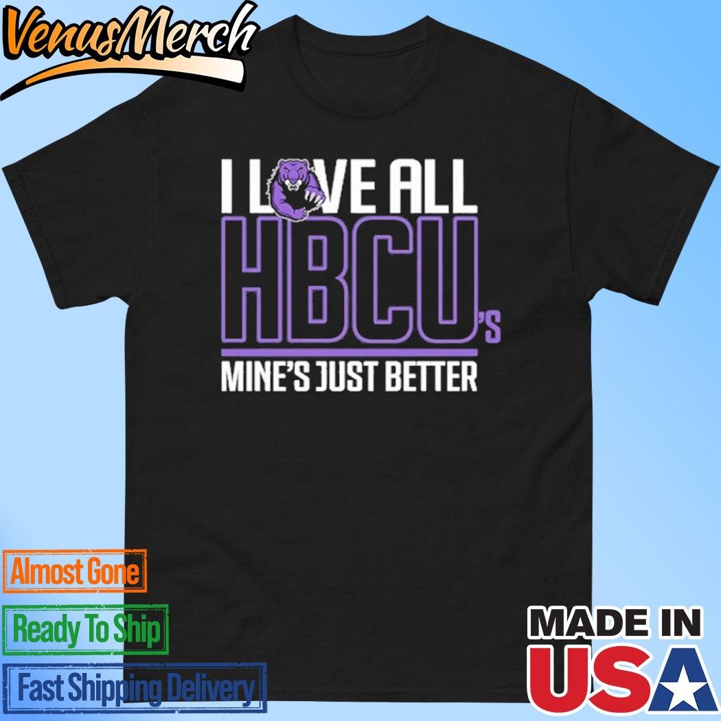 Official Morris Brown I Love All Hbcu's Mine's Just Better T-Shirt