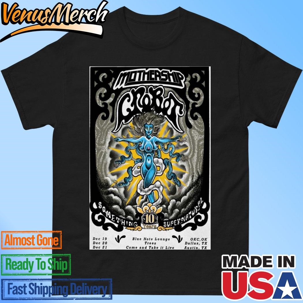 Official Mothership & Crobot Trees, Dallas, TX December 20, 2024 Poster Shirt