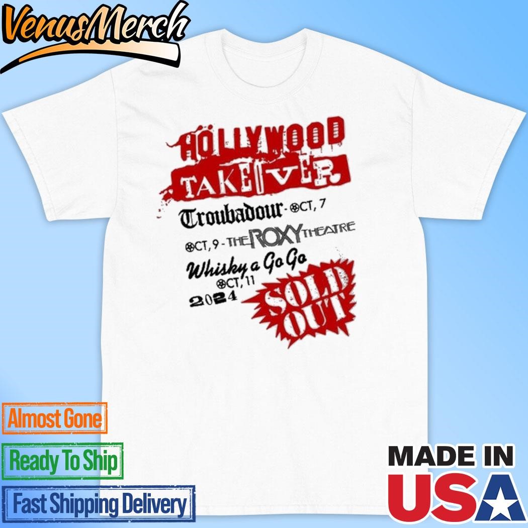 Official Mötley Crüe Höllywood Takeöver 2024 Shirt