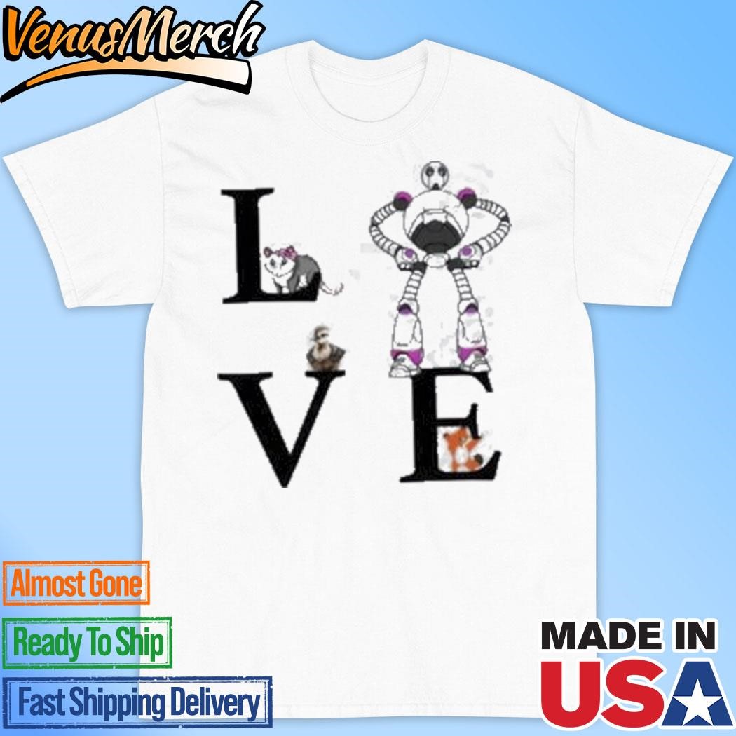 Official Movie 2024 The Wild Robot Love T-Shirt