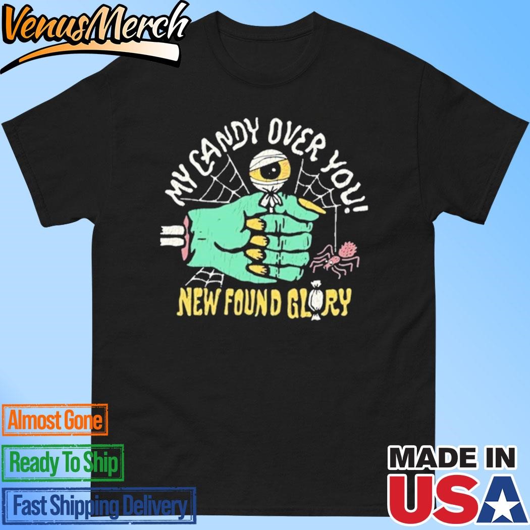 Official My Candy Over You New Found Glory Shirt