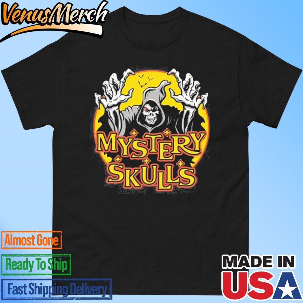 Official Mystery Skulls Halloween T-Shirt