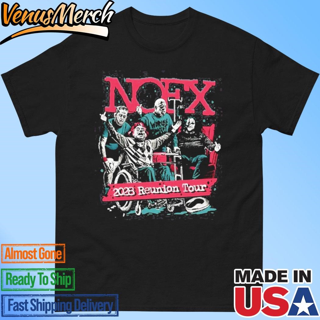 Official NOFX 2028 Reunion Tour T-Shirt