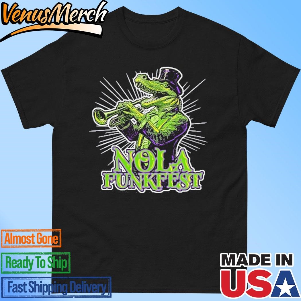 Official NOLA Funk Fest 2024 NOLA Gator Shirt