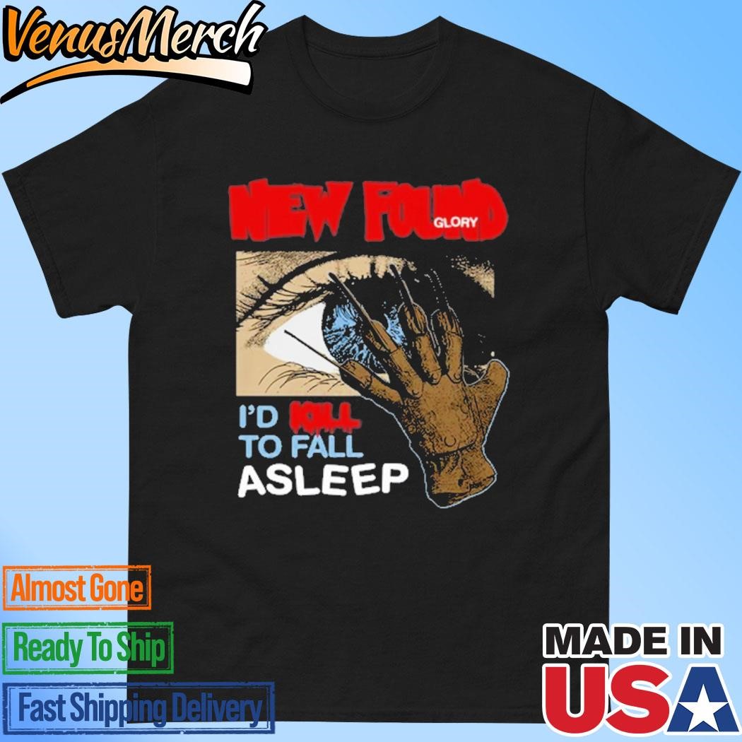 Official New Found Glory I'd Kill To Fall Asleep 2024 Shirt