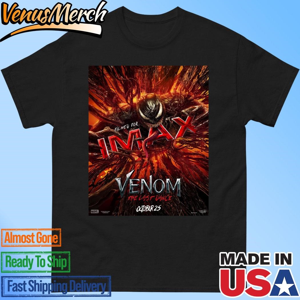 Official New IMAX Poster For Venom The Last Dance Releasing In Theaters On October 25 Classic T-Shirt