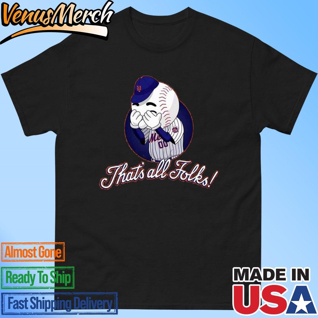 Official New York Baseball That’s All Folks T-Shirt