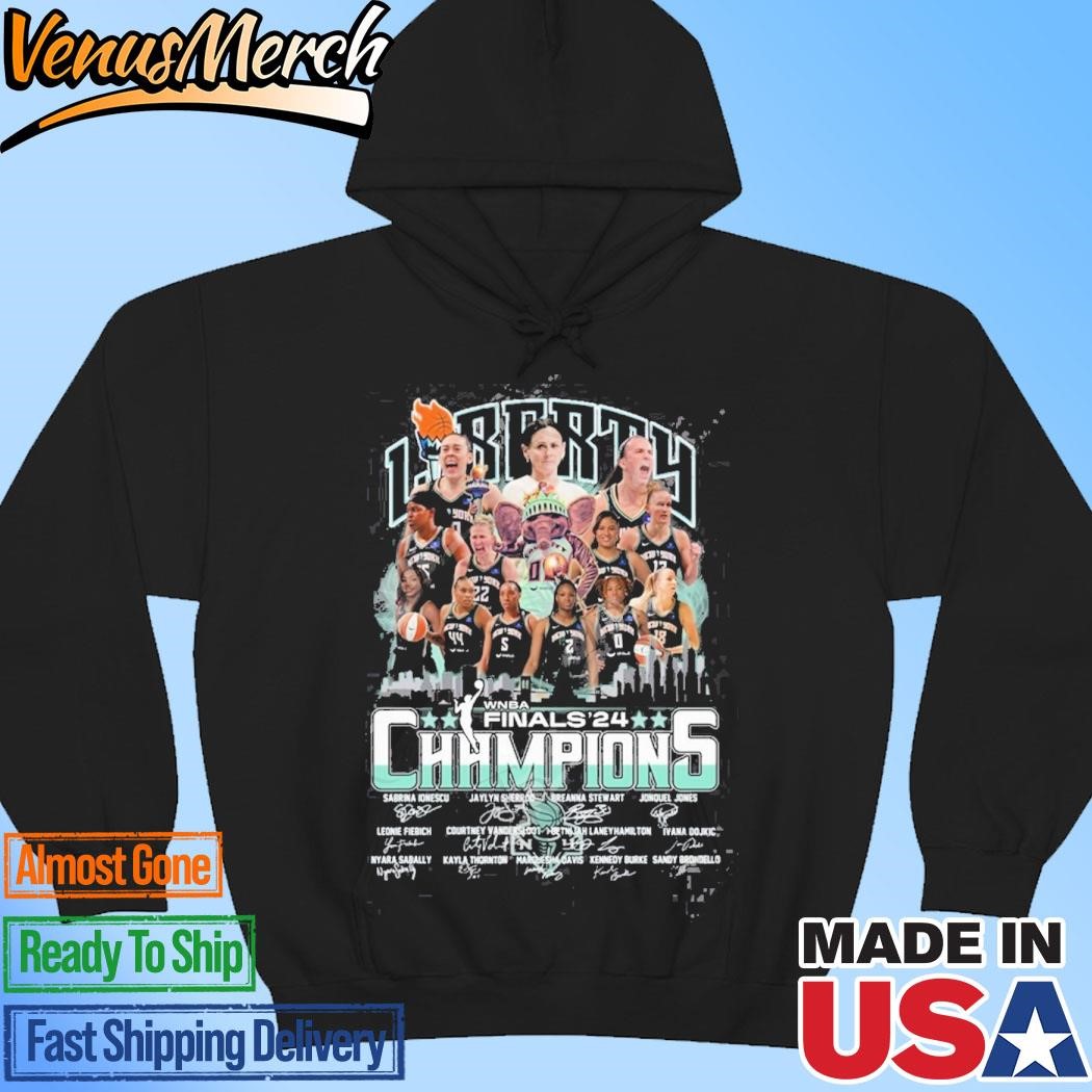 Official New York Liberty WNBA Finals ’24 Champions Hoodie